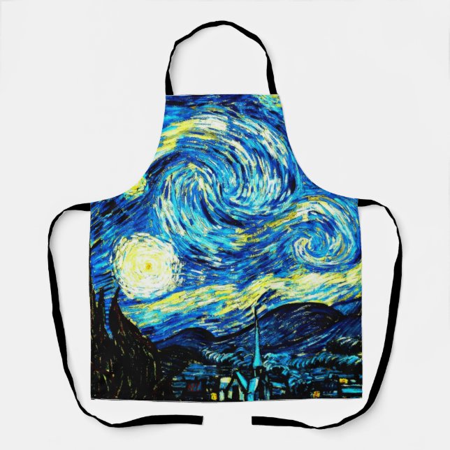 Van Gogh - Starry Night Schürze (Vorderseite)