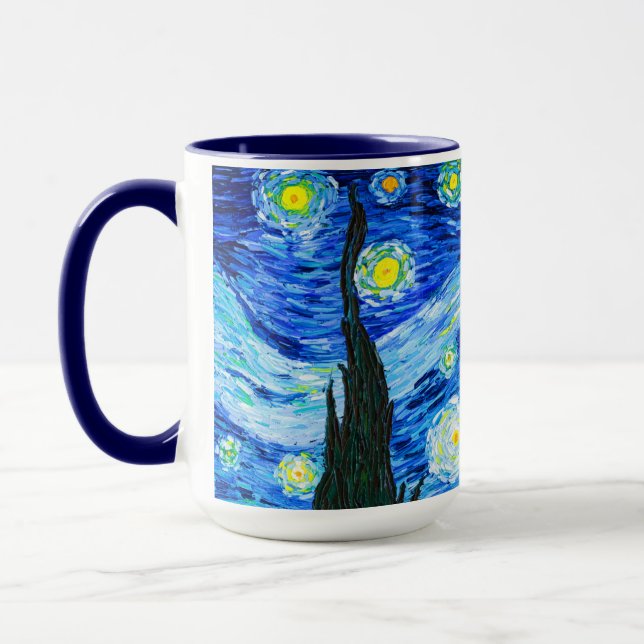Van Gogh Starry Night Tasse (Links)