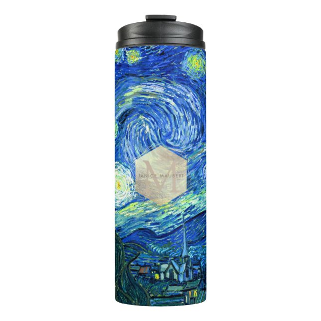Van Gogh Starry Night Thermosbecher (Vorderseite)