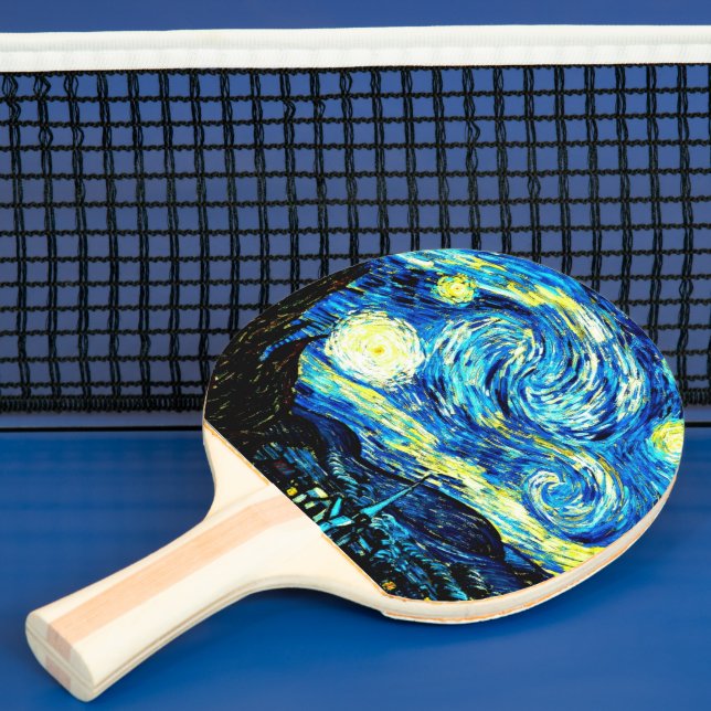Van Gogh - Starry Night Tischtennis Schläger (InSitu)