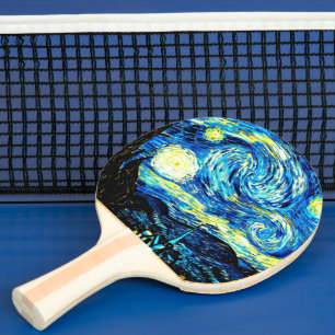 Van Gogh - Starry Night Tischtennis Schläger