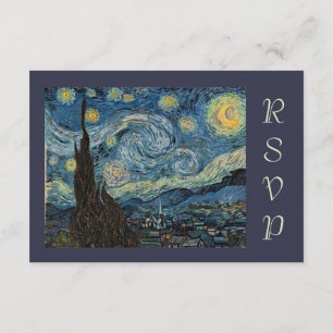 Van Gogh Starry Night uAwg Einladung