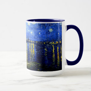 Van Gogh - Starry Night über der Rhone Tasse