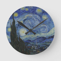 Van Gogh Starry Night Wall Uhr