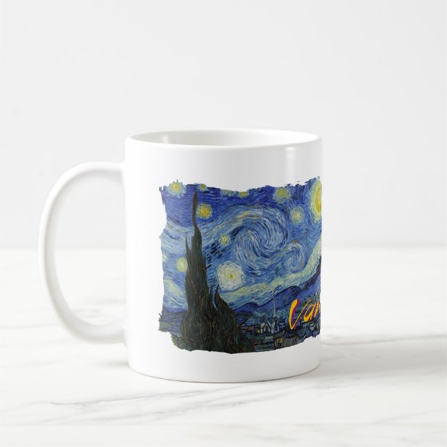 Van Gogh * sternenklare Nacht Tasse (Links)