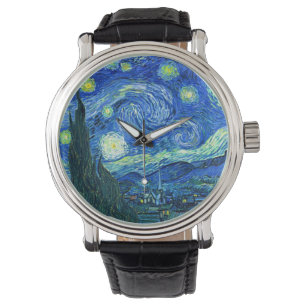 Van Gogh Sternennacht Armbanduhr
