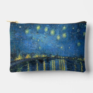 Van Gogh Sternennacht über der Rhone Zubehörtasche