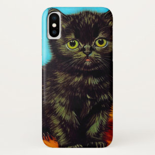 Van Gogh Stil schmollendes Kätzchen Case-Mate iPhone Hülle
