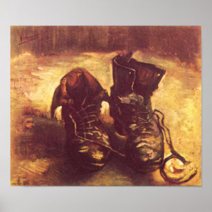 Van Gogh - Still Life Ein Paar Schuhe Poster
