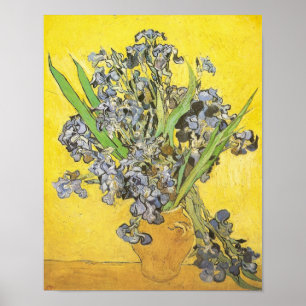 Van Gogh Still Life Vase, Ire (F678) Fine Art Poster