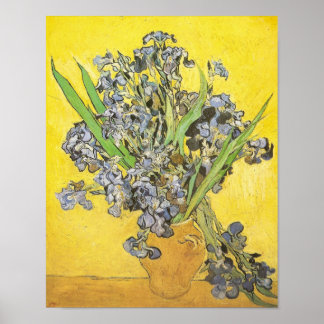 Van Gogh Still Life Vase, Ire (F678) Fine Art Poster