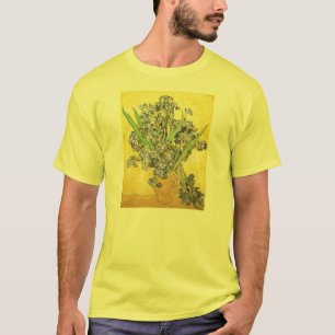 Van Gogh Still Life Vase, Ire (F678) Fine Art T-Shirt