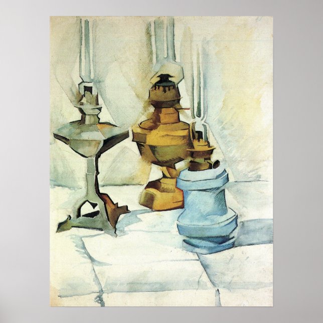 Van Gogh - Stillleben mit drei Büchern Poster (Vorne)