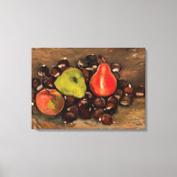 Van Gogh - Stillleben mit Früchten und Kastanien