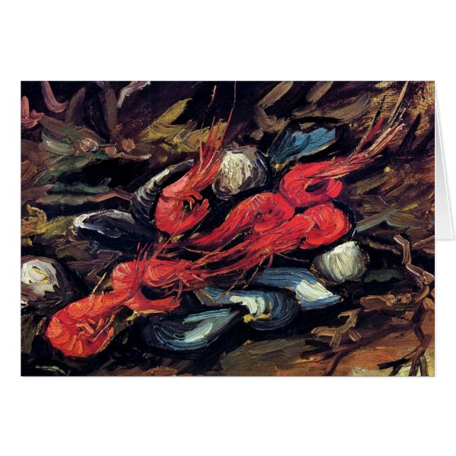 Van Gogh - Stillleben mit Muscheln und Shrimp (Vorderseite (Horizontal))
