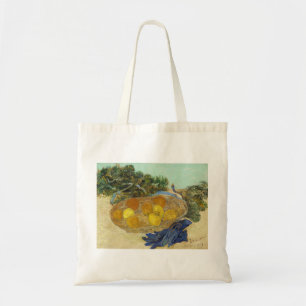 Van Gogh Stillleben mit Orangen, Zitronen und blau Tragetasche