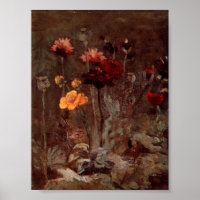 Van Gogh - Stillleben mit Scabiosa und Ranunculus