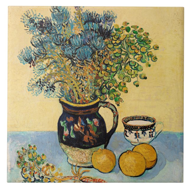 Van Gogh - Stillleben (Nature Morte), Fliese (Vorderseite)