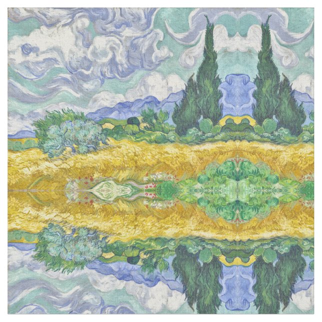 Van Gogh Stoff (Nahaufnahme)