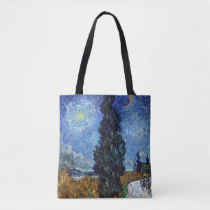 Van Gogh Straße mit Zypressen Impressionismus