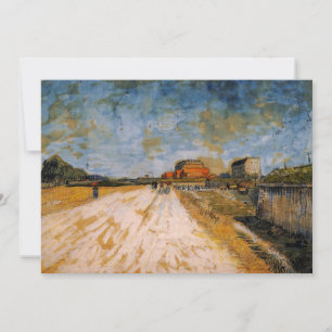 Van Gogh Straße neben den Pariser Stadtmauern