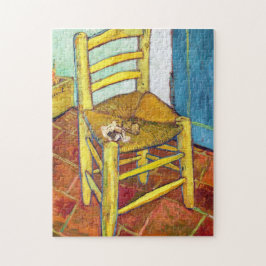 Van Gogh Stuhl-Vincent van Gogh-schöne Kunst Puzzle