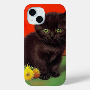 Van Gogh Style Black Cat Case-Mate iPhone Hülle