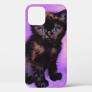 Van Gogh Style Lila Cat Case-Mate iPhone Hülle