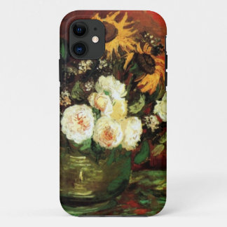 Van Gogh Sunblumen und Rose Case-Mate iPhone Hülle
