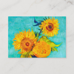 Van Gogh Sunflowers Begleitkarte