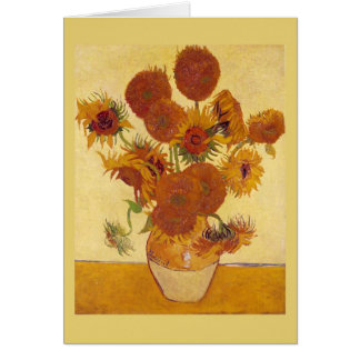 Van Gogh Sunflowers (F454) Vintag Fine Art