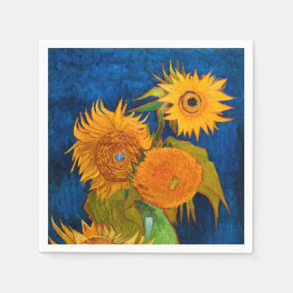 Van Gogh Sunflowers Serviette