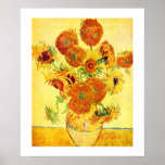 Van Gogh SunflowersFine Art Print 20x24 Poster<br><div class="desc">Fine Art Print</div>