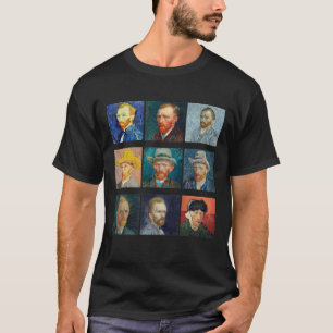 Van Gogh T - Shirt Van Gogh Self-Portrait-T-Shir