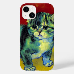 Van Gogh Tabby Cat Case-Mate iPhone 14 Hülle