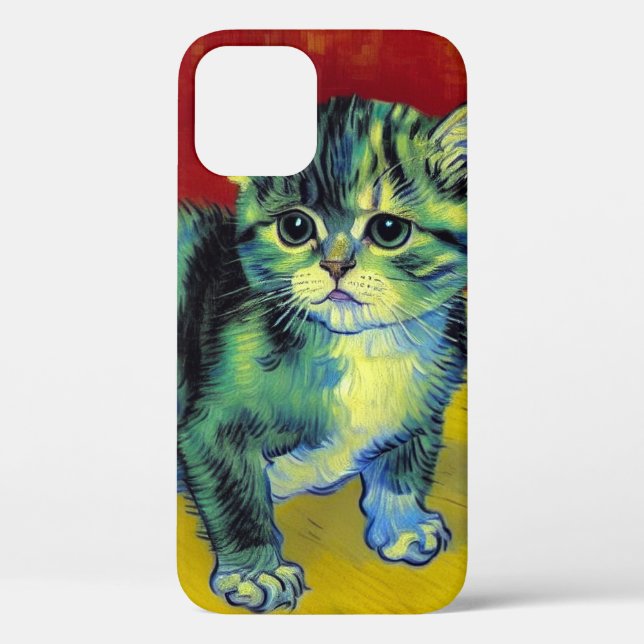 Van Gogh Tabby Cat Case-Mate iPhone Hülle (Rückseite)