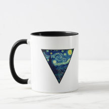 Van Gogh Tasse Sternennacht Kaffeetasse im kühnen 