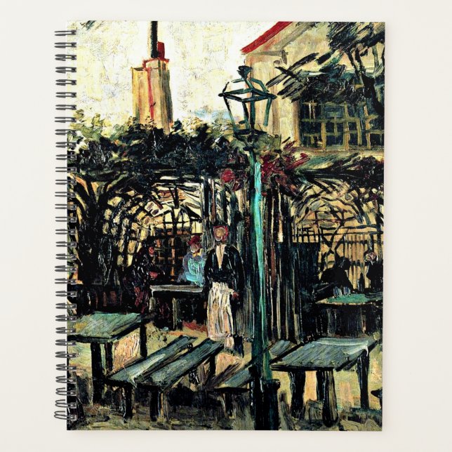 Van Gogh - Terrasse am Montmartre Planer (Vorderseite)