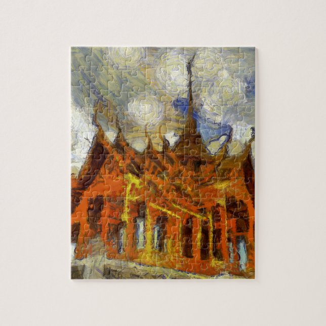 Van Gogh Thailand GrandPalace Puzzle (Vertikal)