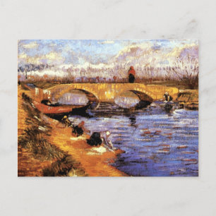 Van Gogh - The Gleize Bridge Postkarte
