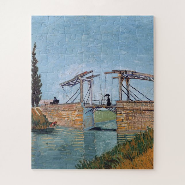 Van Gogh - The Langlois Bridge at Arles Puzzle (Vertikal)