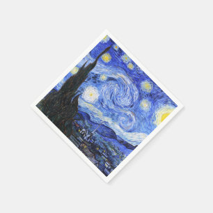 Van Gogh The Starry Night Serviette