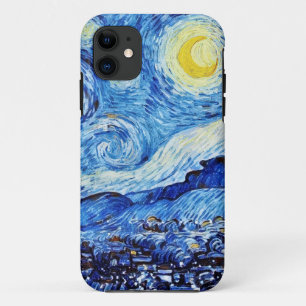 Van Gogh - The Starry Night - White Christmas Post Case-Mate iPhone Hülle