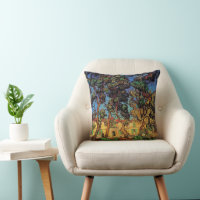 Van Gogh Trees im Garten, Saint Paul Hospital