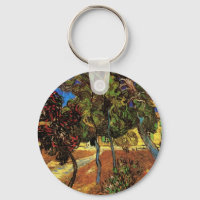Van Gogh Trees im Garten, Saint Paul Hospital