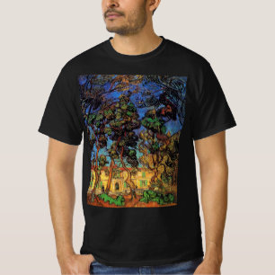 Van Gogh Trees im Garten, Saint Paul Hospital T-Shirt