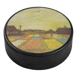 Van Gogh Tulip Fields Mouse Mat Geschenk Eishockey Puck