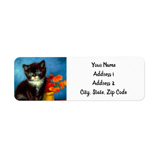Van Gogh Tuxedo Cat (Vorne)