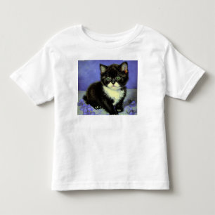 Van Gogh Tuxedo Kitten Kleinkind T-shirt
