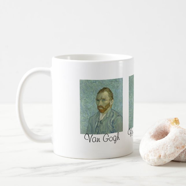 Van Gogh Van Goghing Van Gone Masterpiece Spaß Kaffeetasse (Mit Donut)